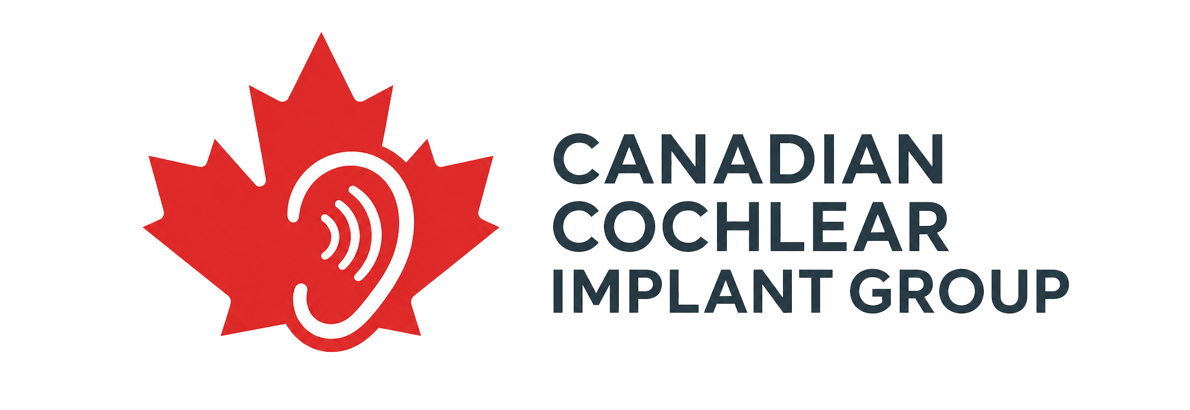 Canadian Cochlear Implant Group Logo (Horizontal)